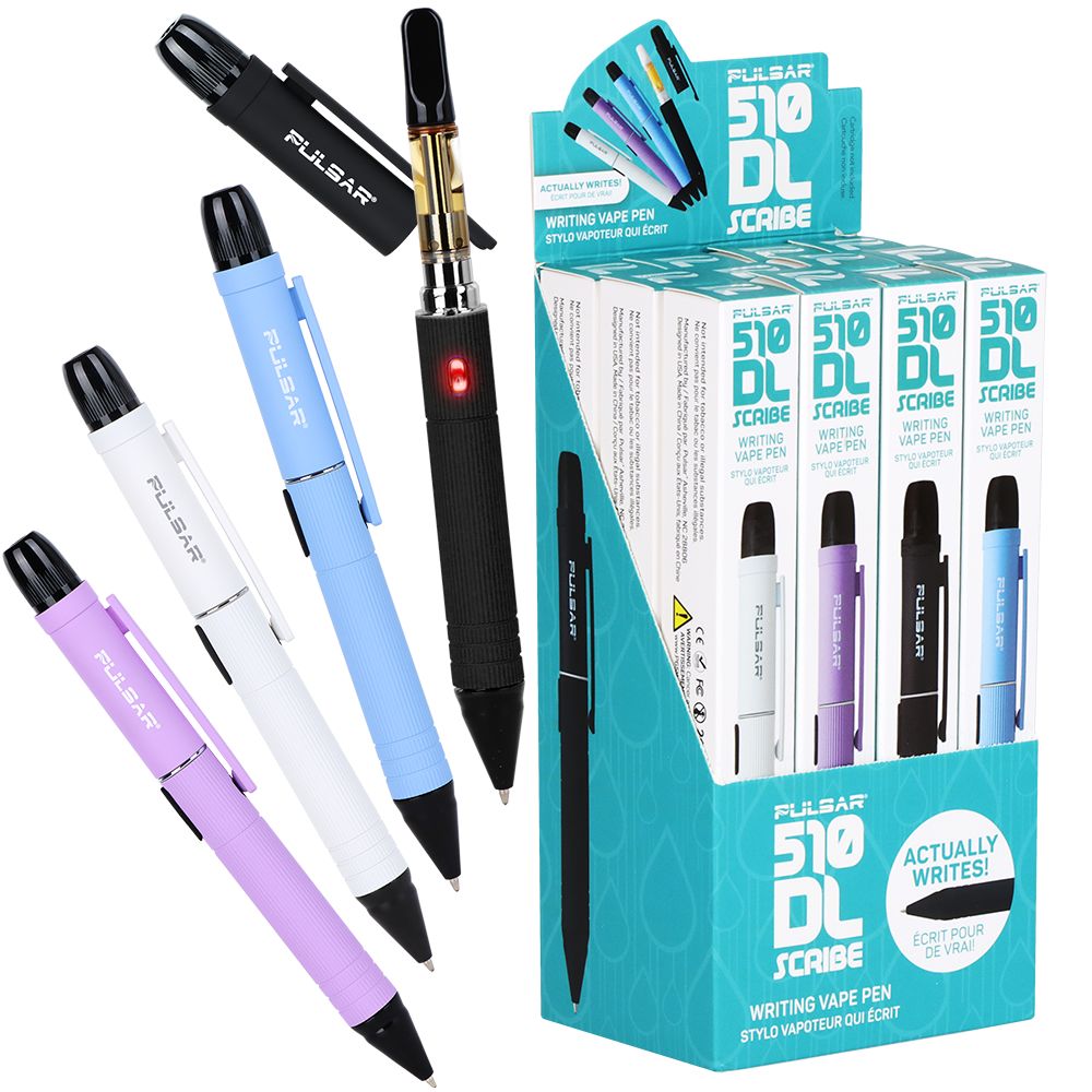 Pulsar ~ 510 DL Scribe Vape Pen Battery | 500mAh | 12pc