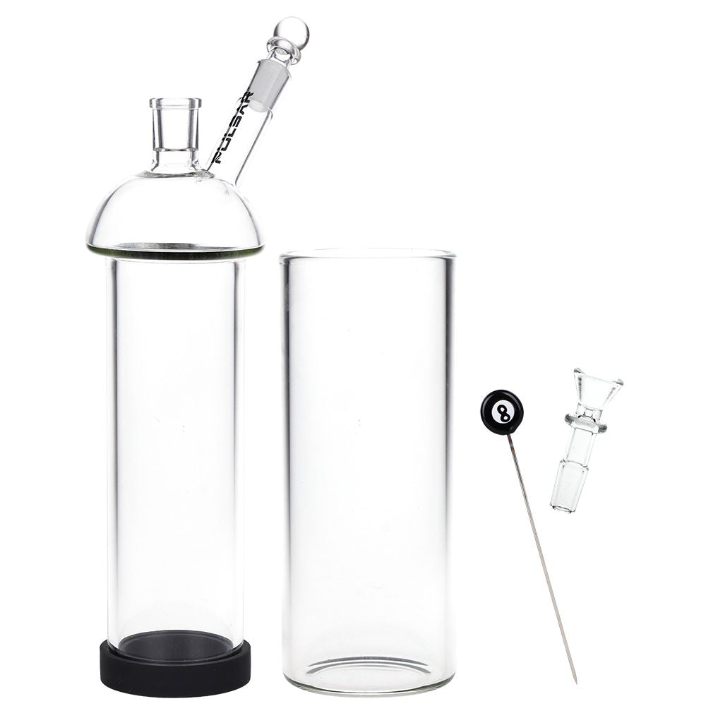 Pulsar ~ Glass Gravity Water Pipe - 12" / 14mm F