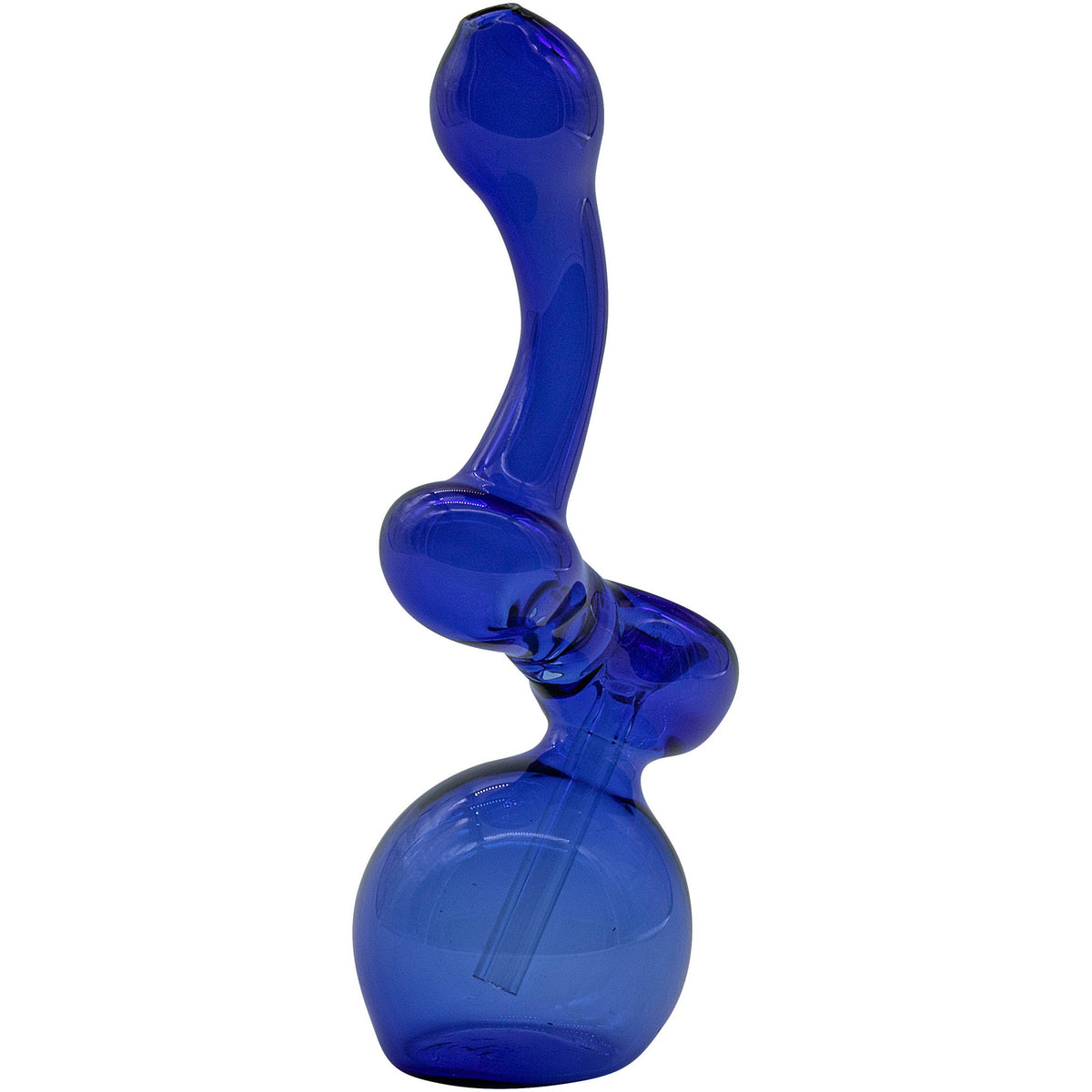 LA Pipes - "Sherbub" Glass Sherlock Bubbler Pipe (Various Colors)
