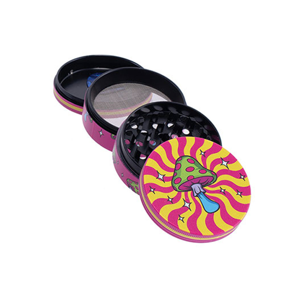 TRIPPY MUSHROOM WACKY GRINDER
