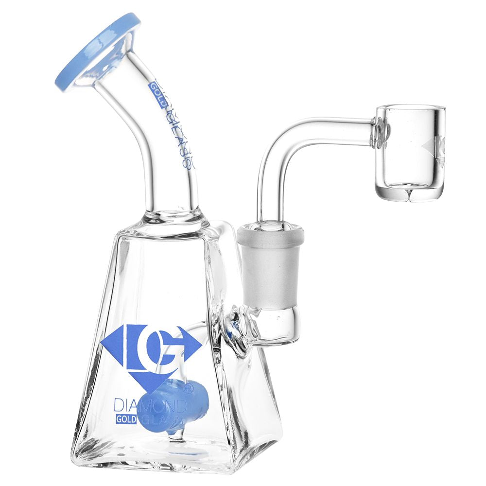 Diamond Glass - SP Mini Dab Rig - 5.25" / 14mm F