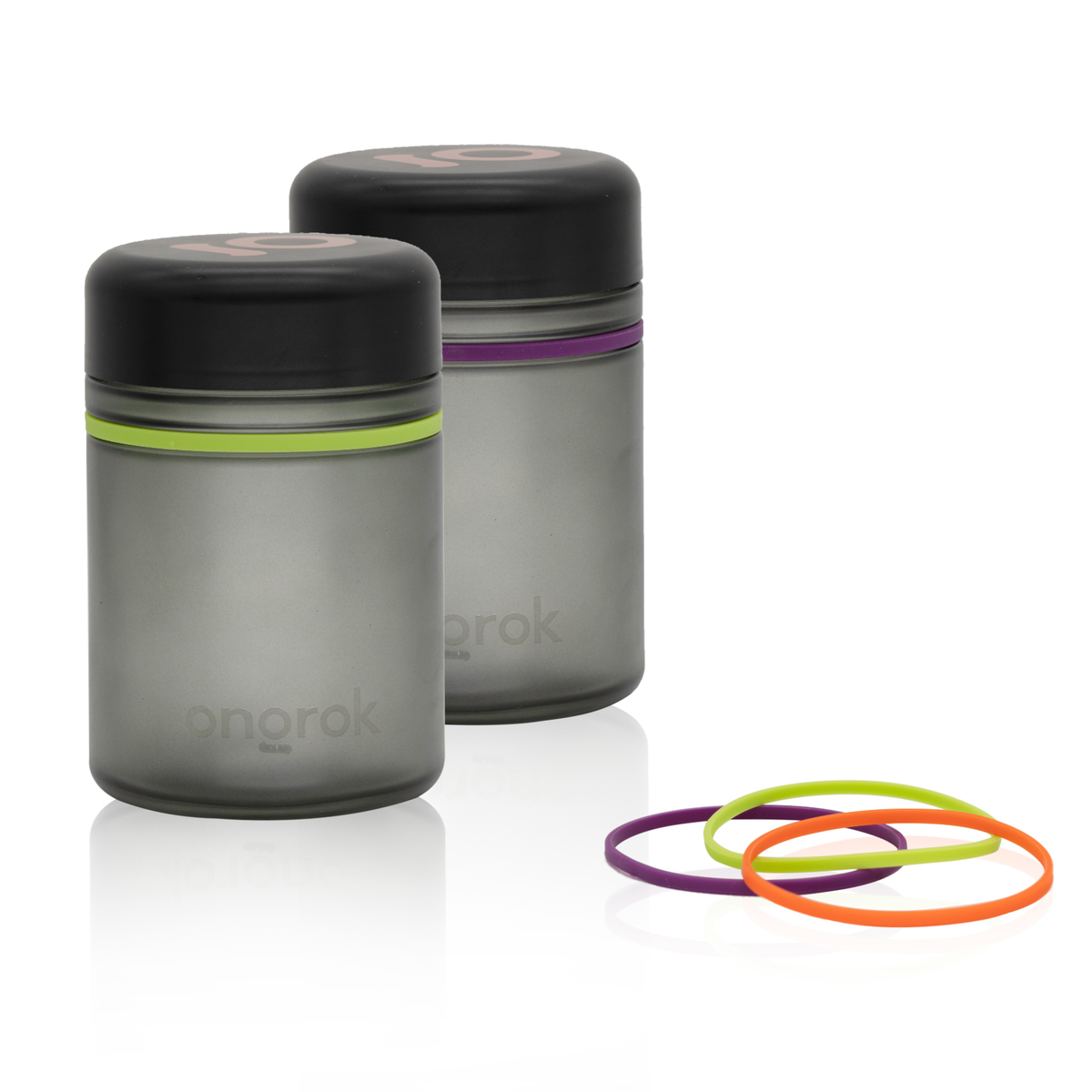 Ongrok - 500ml Child Resistant Jars, 2 pack
