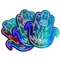 Hamsa Holographic Sticker