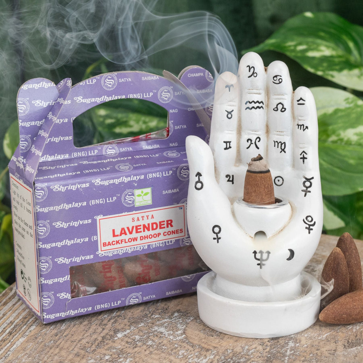 Satya Backflow Incense Cones