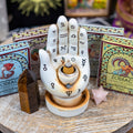 Palmistry Hand Back Flow Incense Burner