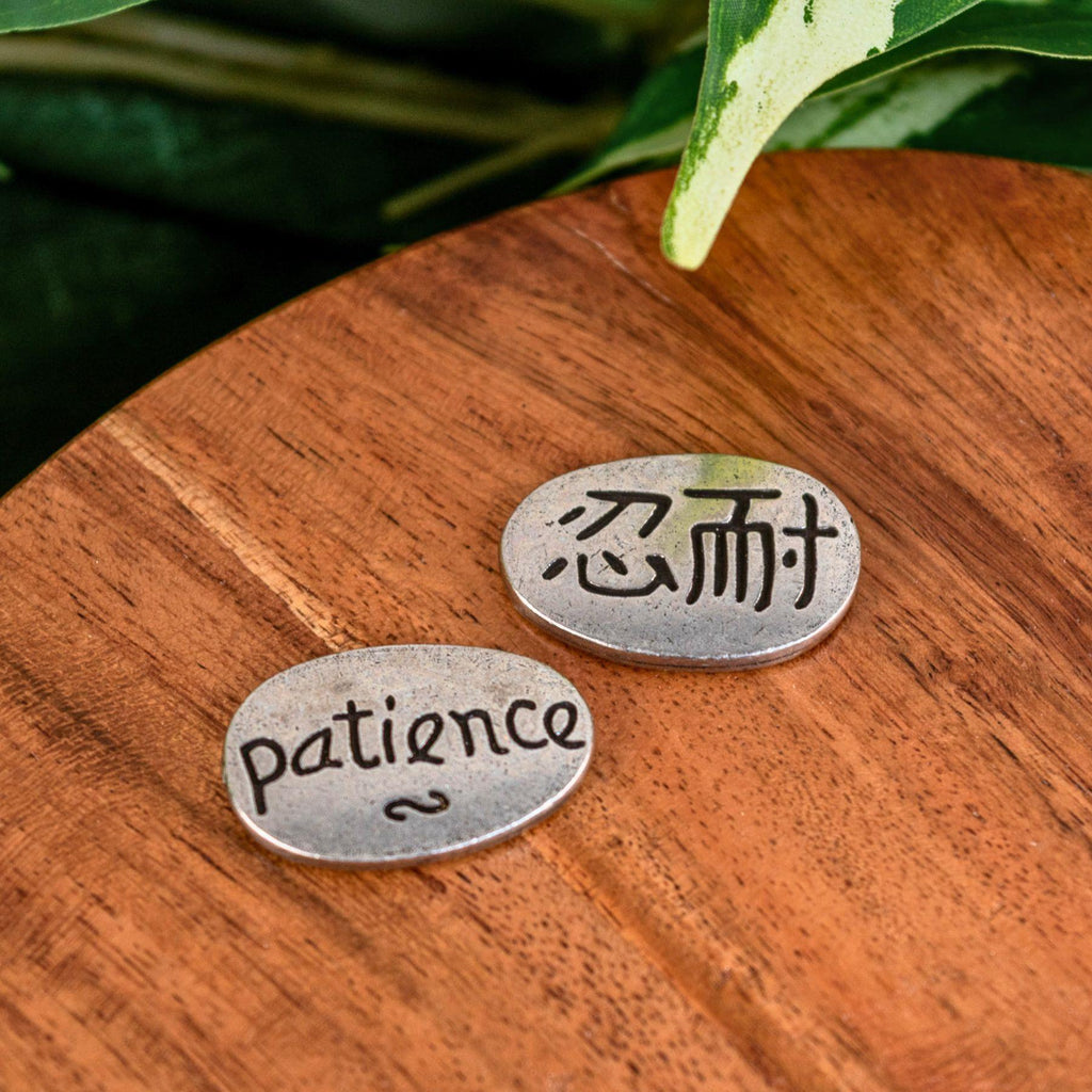 Patience Meditation Stone