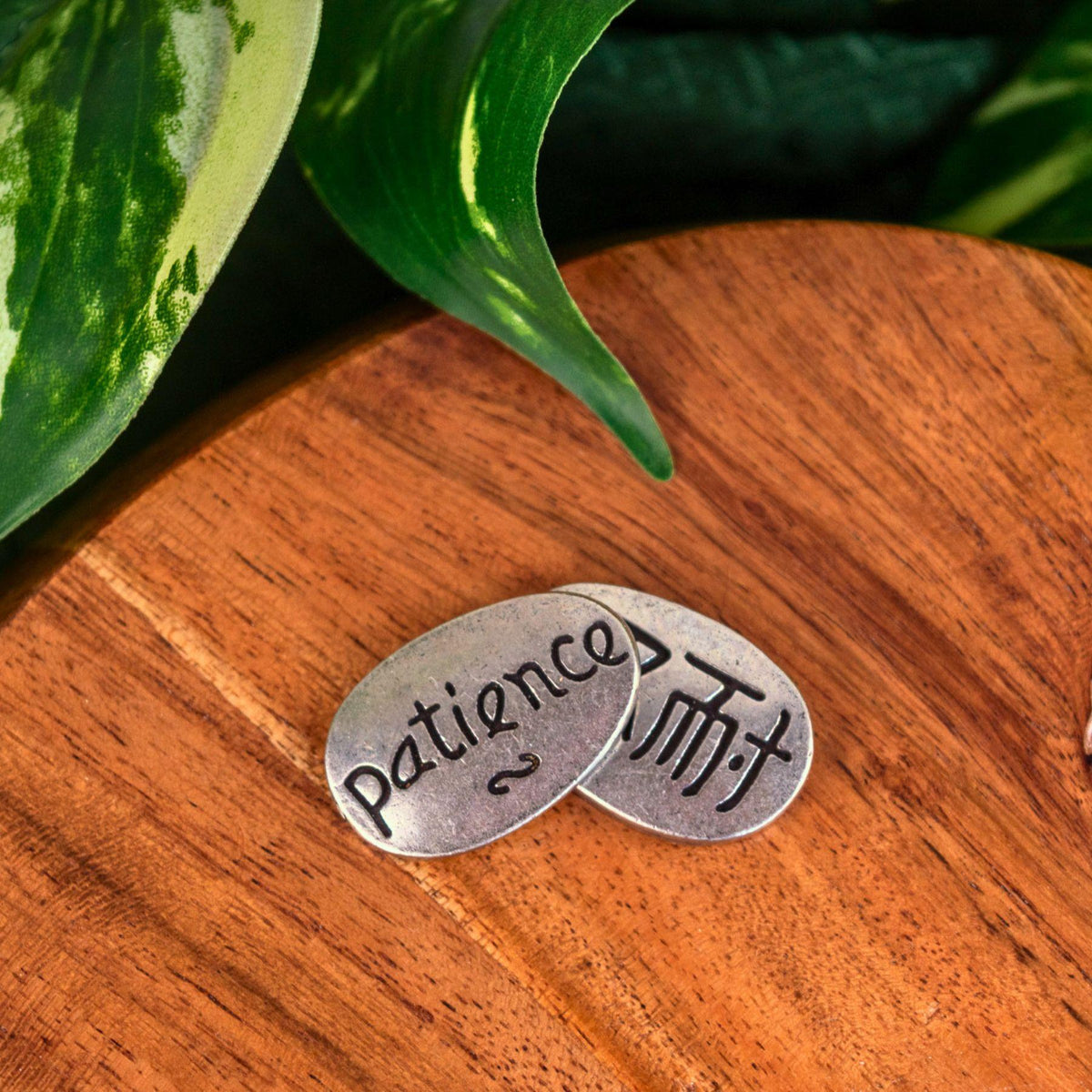 Patience Meditation Stone