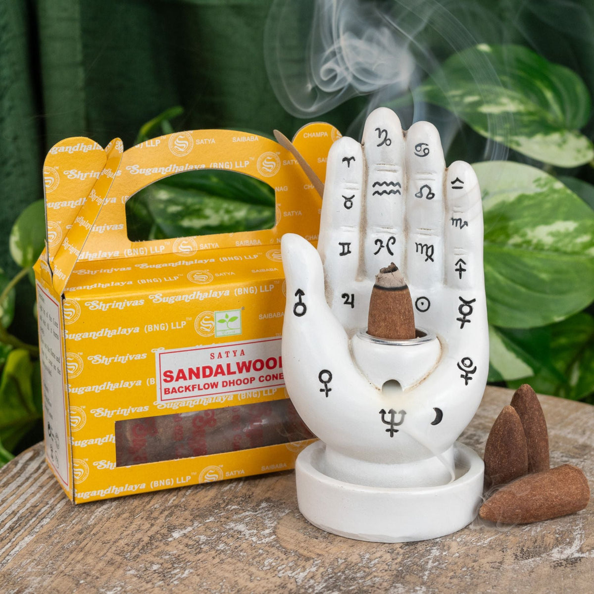 Satya Backflow Incense Cones