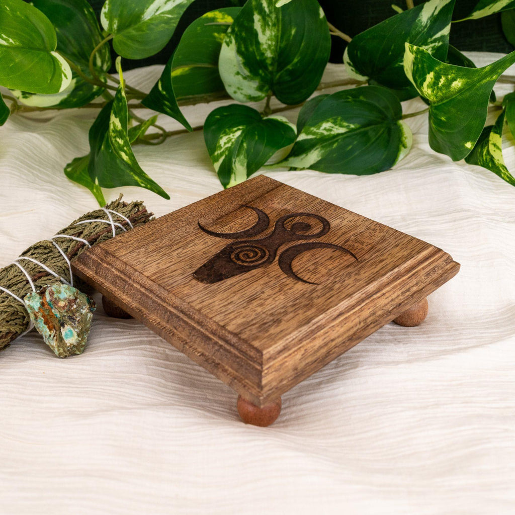 Wood Goddess Altar Table