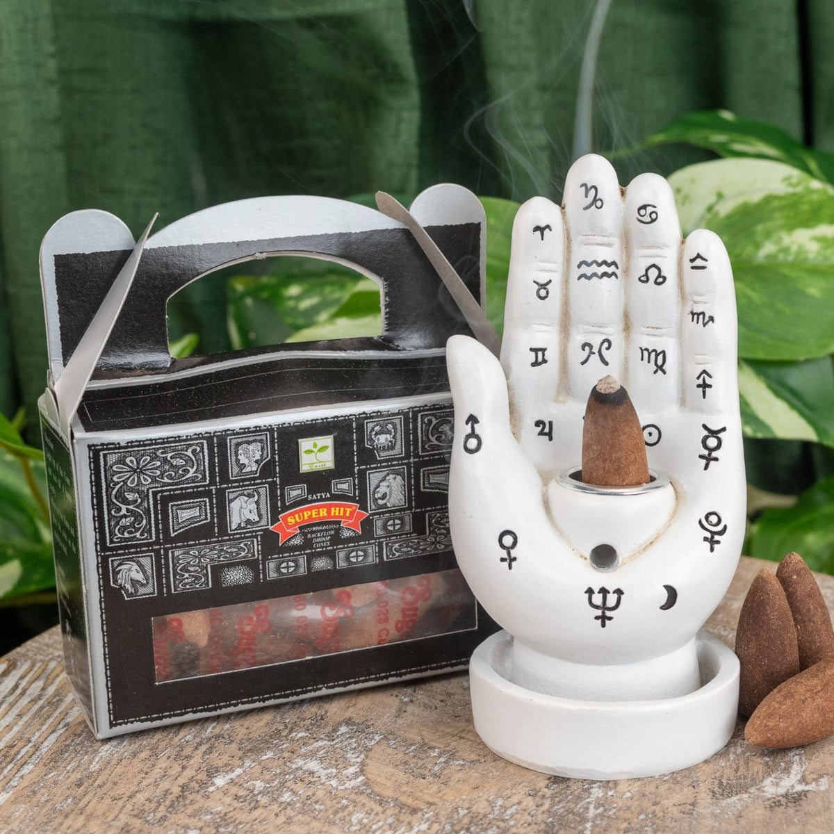 Satya Backflow Incense Cones