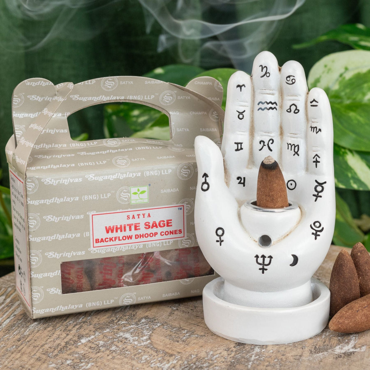 Satya Backflow Incense Cones